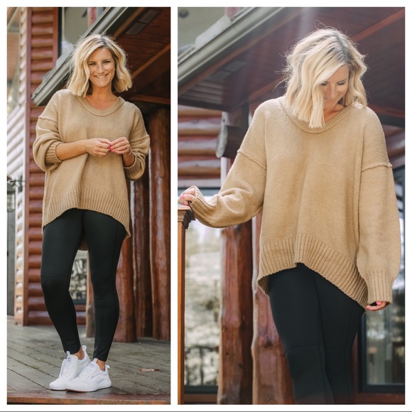 FREE PEOPLE BOHO TUNIC PULLOVER SWEATER TOP A3C - Picture 8 of 16